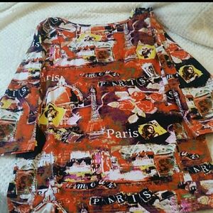 French Postcards Ladies Top Size XL